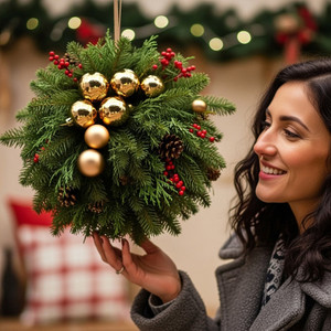 Sun Dec 07 Evergreen Orb (Kissing Ball) 251207091